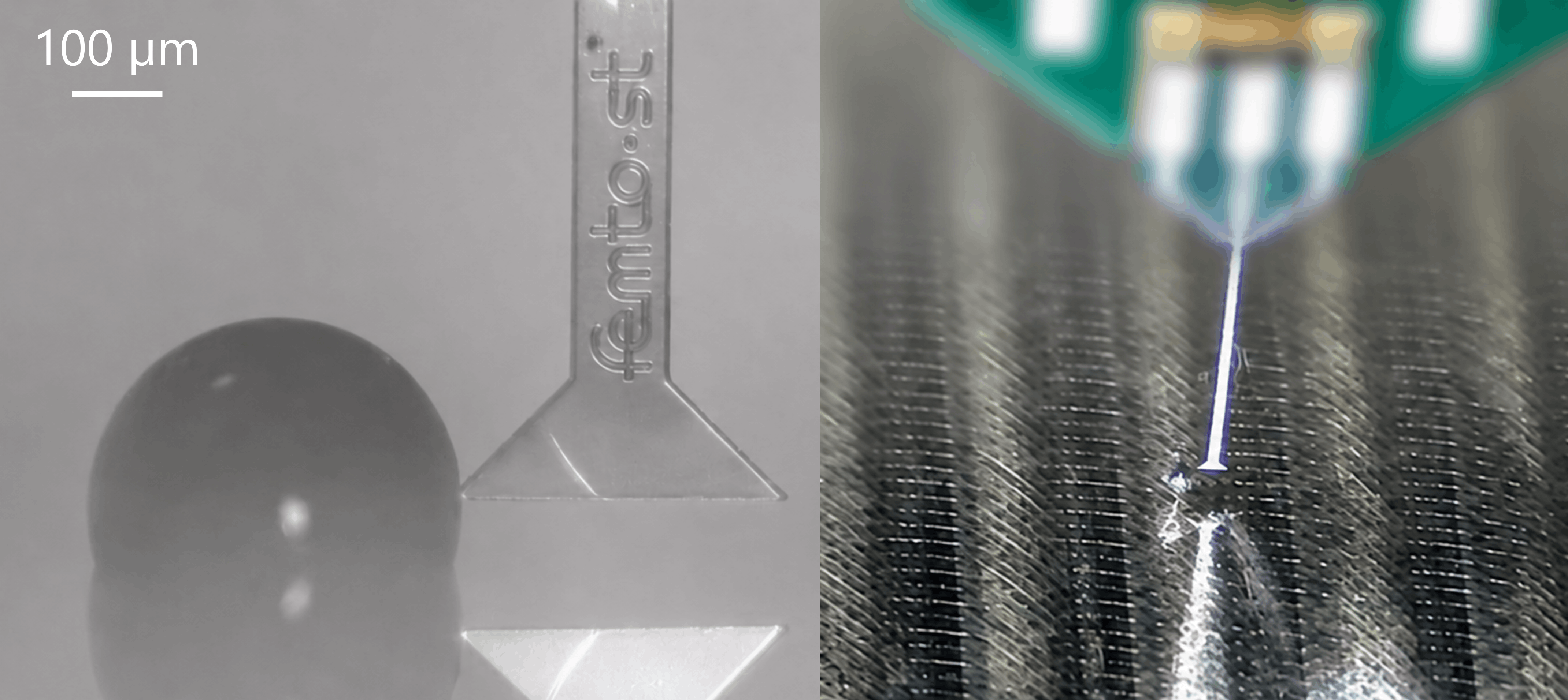 Mesure de microforces sur un micro-objet très souple